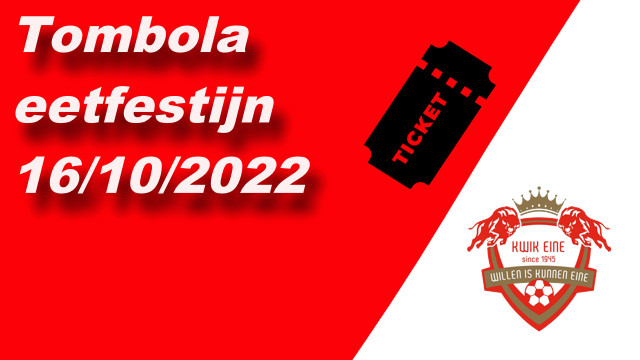 Tombola eetfestijn 16/10/2022